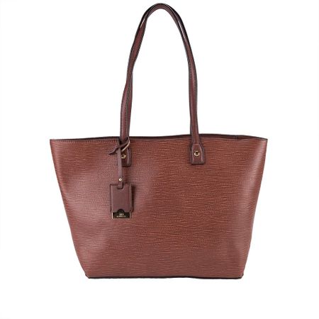 Bolsa Shopping Bag WJ Estruturada com Textura Marrom - Coleção Exclusiva WJ Acessórios para STZ - Bolsa Shopping Bag WJ Estruturada com Textura Marrom - Coleção Exclusiva WJ Acessórios para STZ -