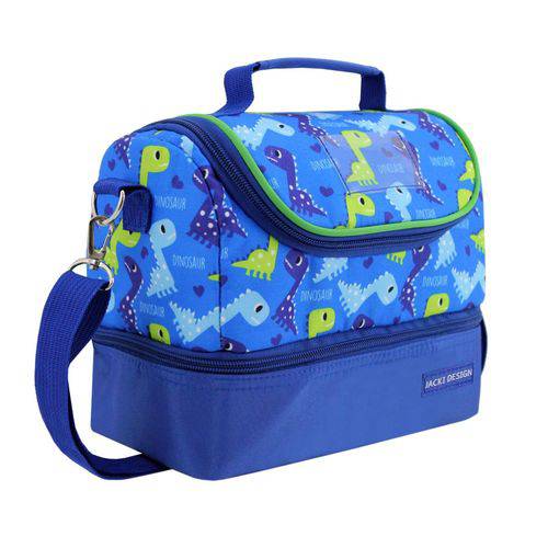 Bolsa Térmica Infantil Menino Azul Jacki Design