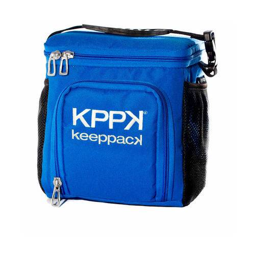 Bolsa Térmica Keeppack Mid Azul com Kit de Acessórios Keeppack - Kp00008