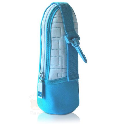 Bolsa Térmica Porta Mamadeira para Bebe Thermal Bag Turquesa - MAM