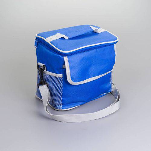 Bolsa Térmica Quadrada Canárias Azul - 24x18 Cm