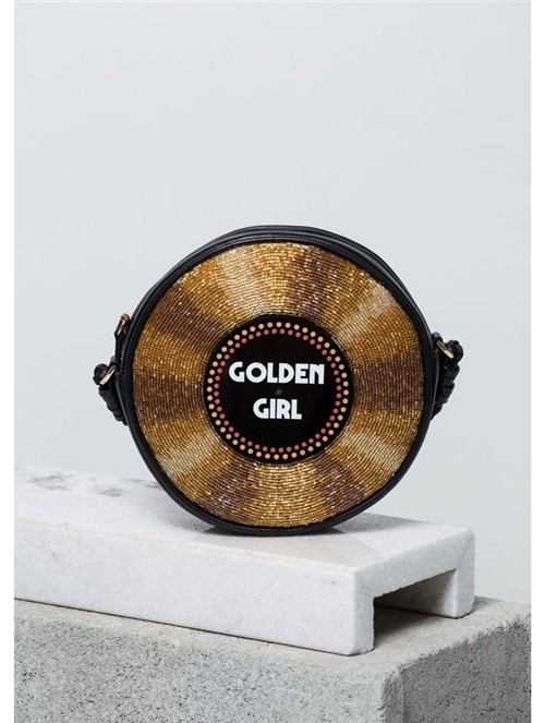Bolsa Tiracolo Golden Girl Dourada
