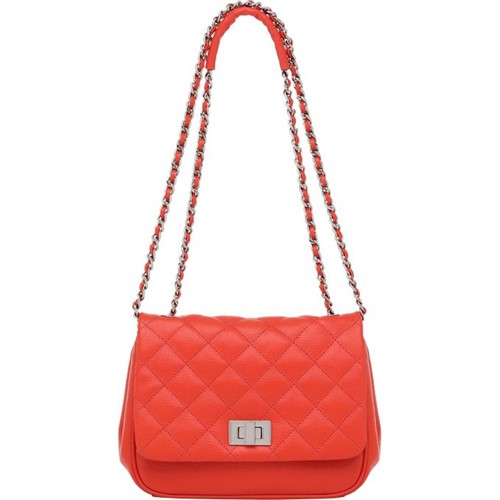 Bolsa Transversal Smartbag Couro Coral - 77151.20
