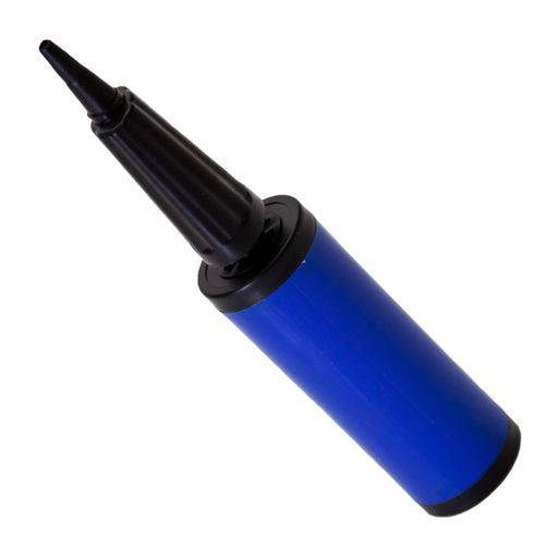 Bomba de Dupla Ação de Mão para Bola de Pilates e Infláveis - Liveup - Azul