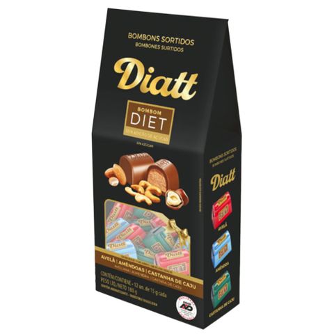 Bombons Sortidos Diet C/12 - Diatt