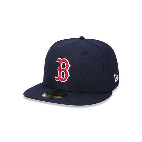 Bone 5950 Boston Red Sox Mlb Aba Reta Marinho New Era