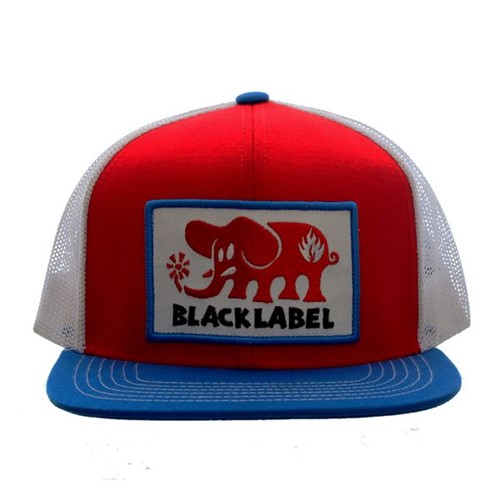 Boné Black Label Trucker Classic Red/Blue