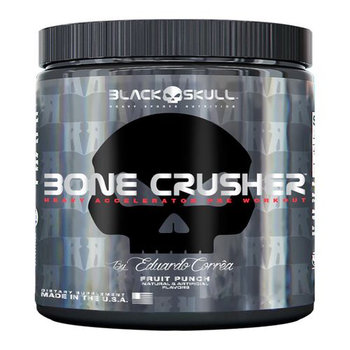 Bone Crusher Pré-treino 150g - Black Skull Bone Crusher Pré-treino 150g FruitPunch - Black Skull