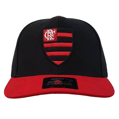 Boné Flamengo 6G Snap BC Logo Oficial Starter UN