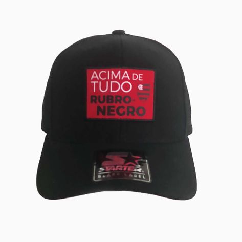 Boné Flamengo Acima de Tudo Rubro Negro Starter UN