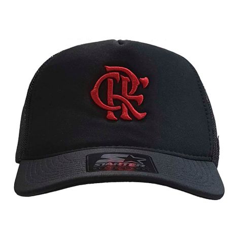 Boné Flamengo Logo CRF Bordado Starter UN