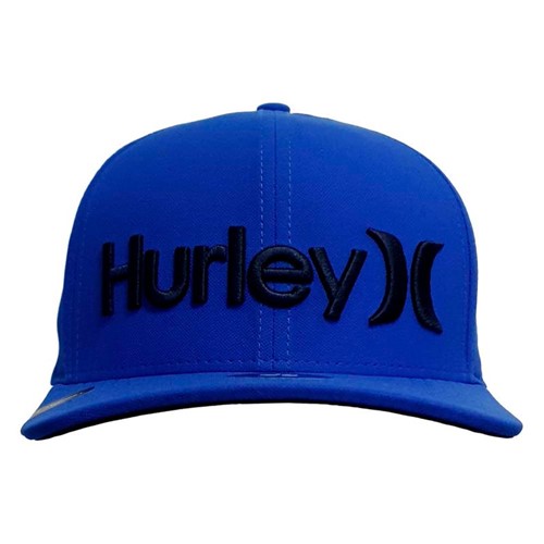 Boné Hurley Aba Curva Nike Dri-Fit Azul UN