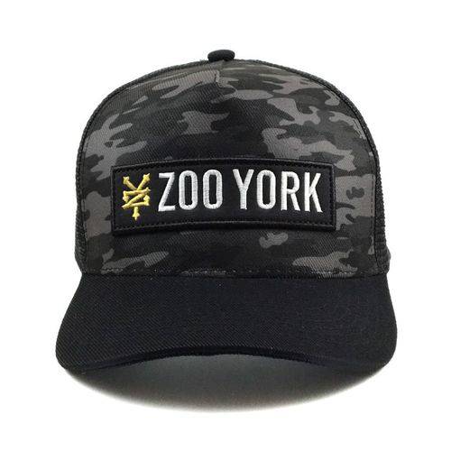 Boné Zoo York Aba Curva Snapback Camuflado