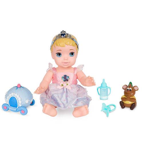 Boneca Baby com Acessórios - Princesas Disney - Cinderela - Mimo