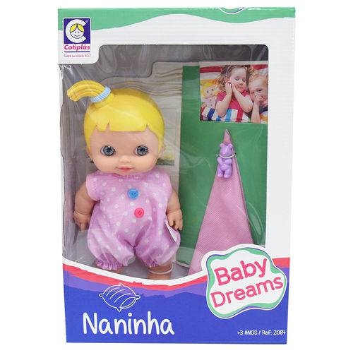 Boneca Baby Dreams Naninha - Cotiplás