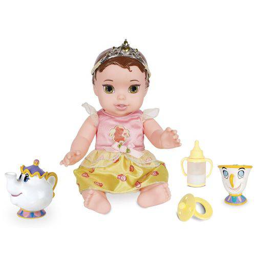 Boneca Baby Princesa Bella Vinil com Acessórios Mimo 6433