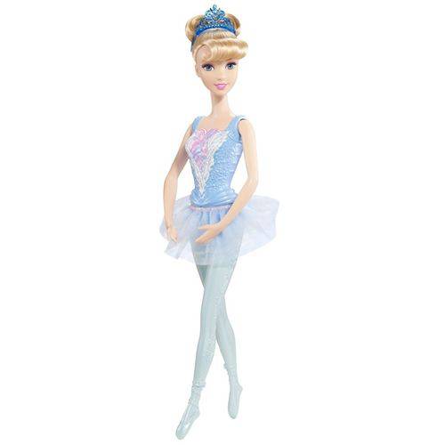 Boneca Bailarina Princesas Disney - Cinderela - Mattel
