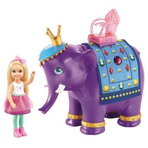 Boneca Barbie Chels e o Rei Elefante Fpl83