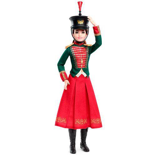 Boneca Barbie Collector Disney The Nutcracker Clara's Soldier Uniform - Mattel
