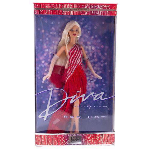 Boneca Barbie Collector Diva Red Hot - Mattel