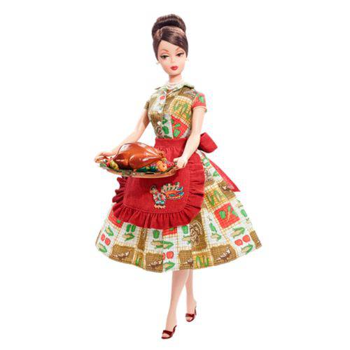 Boneca Barbie Collector Holiday Hostess Thanksgiving Feast - Mattel