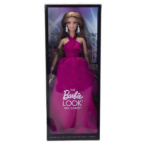 Boneca Barbie Collector Look Red Carpet Magenta Gown - Mattel