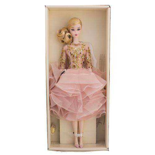 Boneca Barbie Collector Silkstone Blush & Gold Cocktail Dress - Mattel