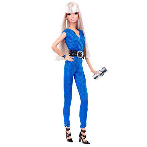 Boneca Barbie Collector The Look Red Carpet – Blue Jumpsuit - Mattel