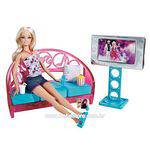 Boneca Barbie com Comodos da Casa - Sofá