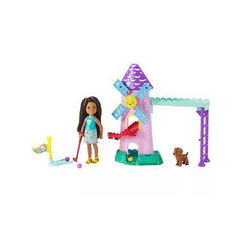 Boneca Barbie Conjuntos da Chelsea Moinho FDB32 - Mattel
