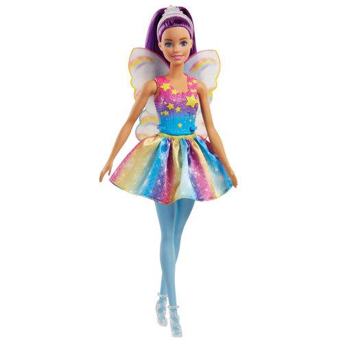 Boneca Barbie - Dreamtopia - Fada - Meia Azul - Mattel