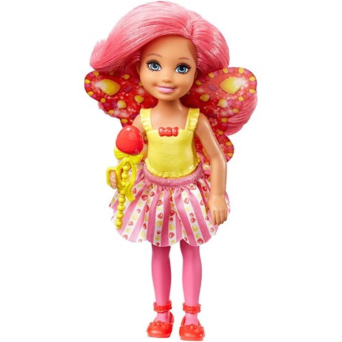 Boneca Barbie Dreamtopia - Mini Fada Morango Dvm90 - MATTEL