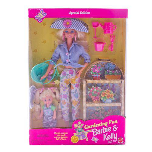 Boneca Barbie e Kelly Gardening Fun - Mattel