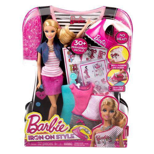 Boneca Barbie Estampa Fashion - Mattel