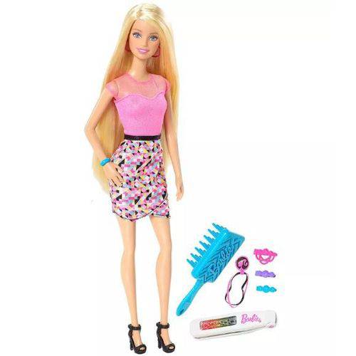 Boneca Barbie Fab Luzes Coloridas Ffk05