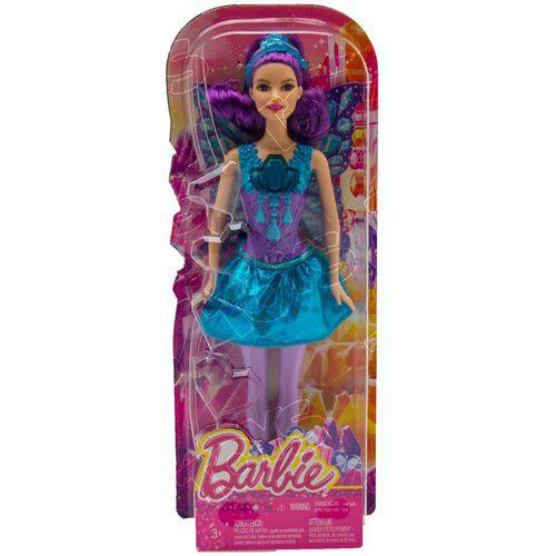 Boneca Barbie Fada - Fantasia Reinos Mágicos - Reino dos Diamantes - Mattel
