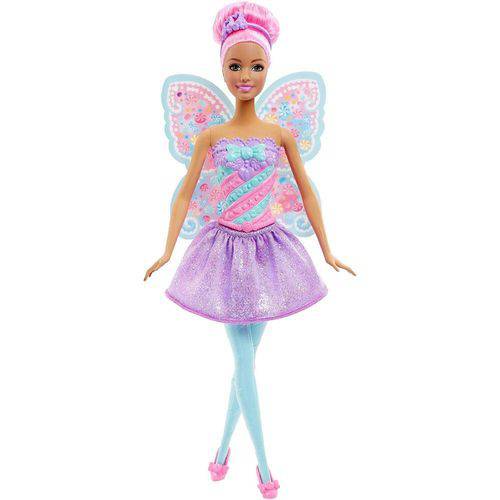 Boneca Barbie Fada - Fantasia Reinos Mágicos - Reino dos Doces - Mattel