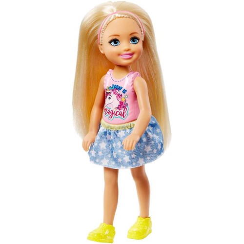 Boneca Barbie Família - Chelsea Club - Unicórnio Frl80 - MATTEL