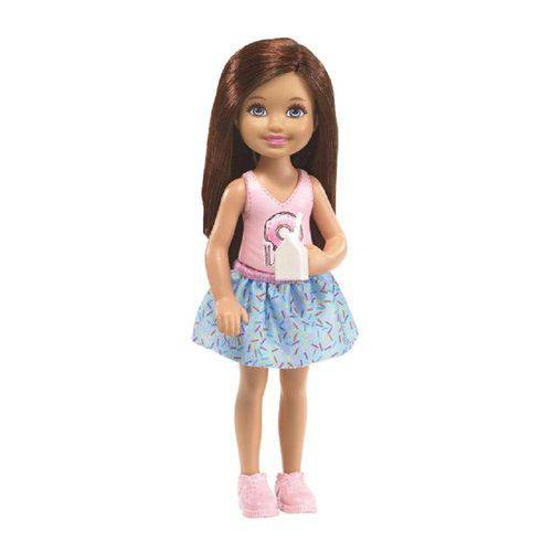 Boneca Barbie Família - Chelsea - Lanchinho Dgx38