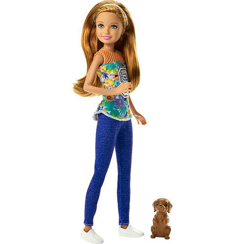 Boneca Barbie Família Sisters Stacie Irmãs com Pet - Mattel