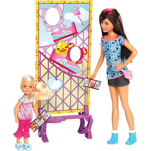 Boneca Barbie Family Dupla Irmãs no Parque - Skipper e Chelsea Mattel