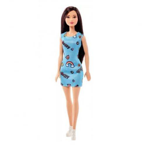 Boneca Barbie Fashion Vestido Azul - Mattel