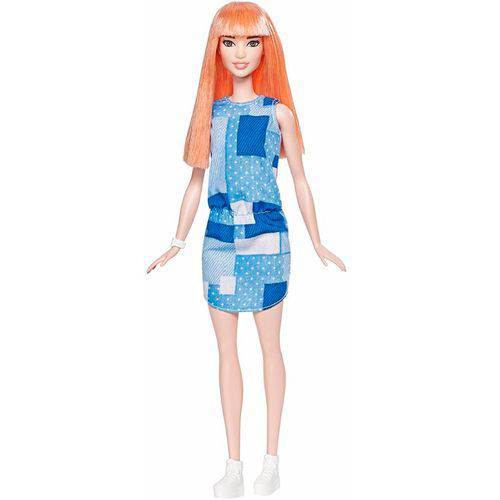 Boneca Barbie Fashionistas #60 Patchwork Denim - Mattel