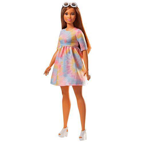 Boneca Barbie Fashionistas 77 To Tie Dye For Curvy FBR37 - Mattel