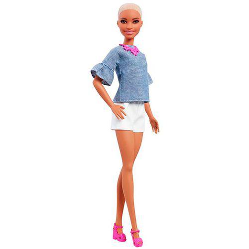 Boneca Barbie Fashionistas 82 Chic In Chambray Original FBR37 - Mattel