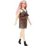 Boneca Barbie Fashionistas N109 Curvy With Pink Hair - Fbr37 - Mattel