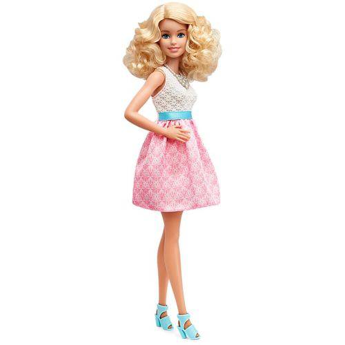 Boneca Barbie Fashionistas N14 Powder Pink - DWK44 - Mattel