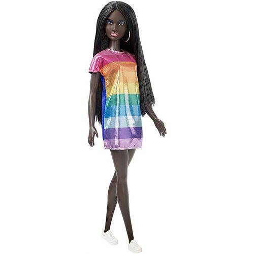 Boneca Barbie Fashionistas Rainbow Bright - Mattel