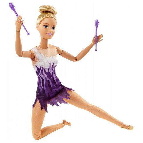 Boneca Barbie - Feita para Mexer - Esportista - Ginasta - Mattel