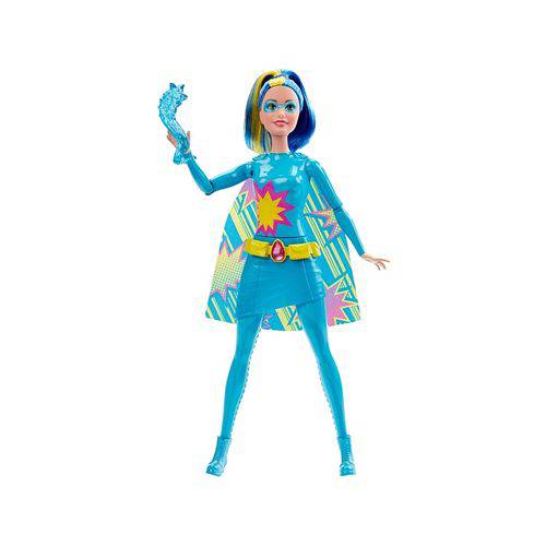 Boneca Barbie Heroinas Dhm57 Azul - Mattel